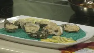 Studio 10:tacky shrimp and creole oysters from tacky jacks