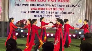 Đêm giao thừa nghe 1 khúc dân ca | Dân vũ Đồng Quan