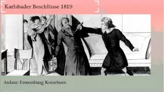 Karlsbader Beschl&uuml;sse 1819 einfach erkl&auml;rt - lernen-mit-raven.de