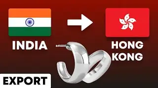 Silver Jewelry Export | India to Hong Kong Figures 2023