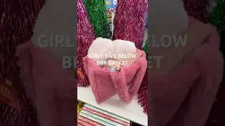 $25 before tax 🎀❄️🧺 @fivebelow #fivebelow # #brrbasket #fivebelowshopwithme #giftideas t