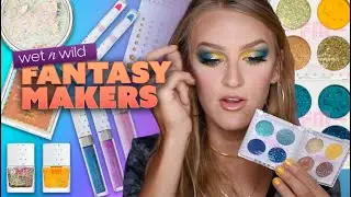 SWATCHES 🌈 wet n wild FANTASY MAKERS Neon Collection Review