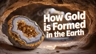 How gold is formed in the earth
