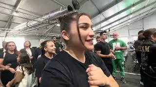 Yoka Valle team arrives at weigh in