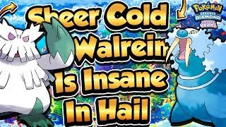 ICE BODY WALREIN Is BROKEN In Hail! - Pok&eacute;mon Brilliant Diamond & Shining Pearl Competitive Battles