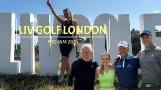LIV GOLF LONDON 2023 PRO-AM VLOG!!