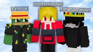 The Funniest Bedwars Game with @ProxyMC and @NaturalKevin | Pikanetwork Bedwars