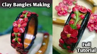 Mouldit Clay Bangles Tutorial for Beginners (Easy DIY)