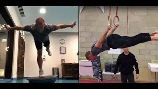 Georges St-Pierre Gymnastics and Balance training highlights 2018 | Training World