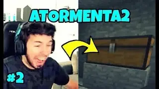 MOMENTOS GRACIOSOS DE WILLYREX Y FARGAN EN MINECRAFT || ATORMENTA2 || PARTE 2