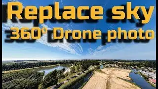 Photoshop tutorial: How to replace the sky in a 360&ordm; drone photo