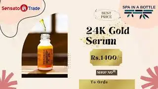 24K Gold Serum By Spa in a bottle | 24k serum gold