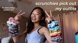 Scrunchies Pick Out My Outfits! | Nicole Laeno