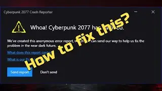 How to Fix Cyberpunk 2077 Flatlined Error on PC | How to install Cyberpunk 2077 Update 1.04 Hotfix