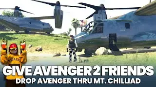 🚨Working GA2F 🛩 Give Avenger 2 Friends😎🤘 Drop thru Mt Chilliad GTA5 ONLINE GLITCH PS4 PS5 XBOX GATF