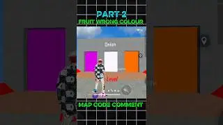 PART 2 GUESS FRUIT WRONG COLOUR CRAFTLAND MAP HARD LEVEL #freefire #danydol #foryou