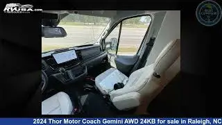 Unbelievable 2024 Thor Motor Coach Gemini Class B+ RV For Sale in Raleigh, NC | RVUSA.com