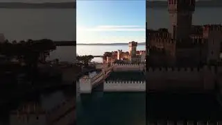 Scaligero Castle in Sirmione is probably the most well conserved castle in Italy