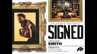 Colorado Football: 2026 Transfer Portal | Jaquail Smith Signed