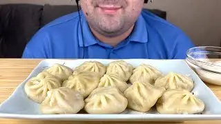 ASMR PELMENI | DUMPLINGS MUKBANG (EATING SOUNDS) EATING SHOW