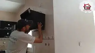 installation hotte cuisine
