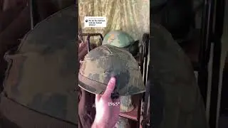 Vietnam war m1 helmet