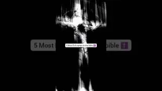 5 Most Evil names in the Bible ✝️ #bible #jesuslovesyou #jesuschrist #jesus #shorts