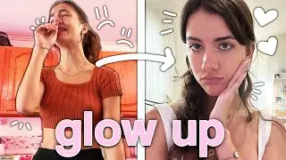 FALL GLOW UP 🍁  (at home ear piercing, hair cut, drivers license)