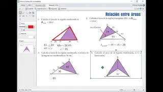 RELACIÓN ENTRE ÁREAS - PARTE 1
