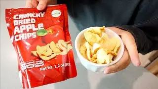 UNBOXING: Ri Pure 12 Individual Packs Crunchy Dried Apple Chips | 2022 REVIEW