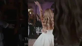 First Dance At Black-Tie New Years Eve Wedding! #weddingvideography #newyearseve #wedding