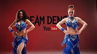 The Energy is Unmatched! 🔥 Blue Duo Belly Dance ✨ #Vira