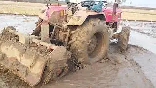 Mahindra yovo 585 di mat 4wd rotavator performance 