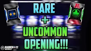 RANDOM RARE + UNCOMMON PLAYER VARIETY PACK OPENING! TRADES, FIELD PASSES + MORE! | Madden Mobile 22