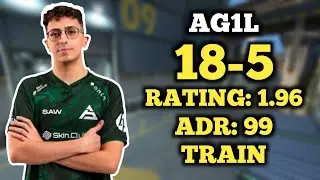 CS2 DEMO | AG1L (18-5) SAW vs GAMERLEGION (TRAIN) | ESL PRO LEAGUE 21