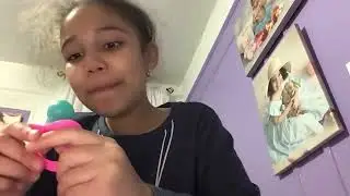 Trying the new candy sour pacifier pop