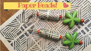 AWESOME PAPER BEADS - Step By Step Tutorial - EASY DIY