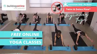 Twist & Detox Restorative Yoga Flow - FREE Yoga Classes for ALL Levels!