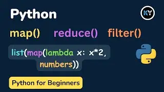 Mastering Python's Lambda Functions: Map, Filter, Reduce, and Sorted Methods | HINDI| - #21