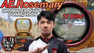 PUBG Mobile Indonesia : AE.Rosemary Ultimate Royale Highlights🔥