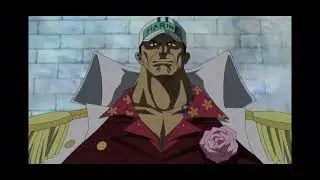 Luffy face au trois amiraux marine Ford