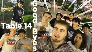 Table 14 : Goodbyes | Mario, Milo & Jons Goodbye Party | Vlog