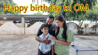 Om ke birthday par  NO Celebration 