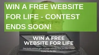 Win a Free Website for Life - Contest ends March 20 - CLOSED