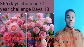 365 days challenge 1 year challenge Days 18