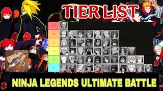 Ninja Legends Ultimate Battle & Tier List | Tier List Guide Ninja Shippuden Shadow | RPG Game