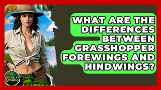 What Are The Differences Between Grasshopper Forewings And Hindwings? - Reptilian Wonders
