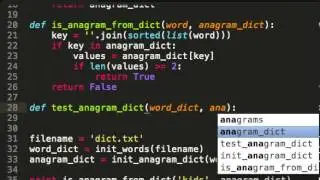anagrams using a dictionary