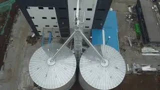 flat bottom silo