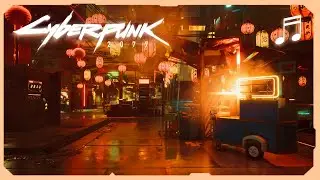 CYBERPUNK 2077 Japantown Bazaar Theme | Geisha | Redwood Market Music